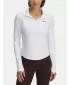 Ženska majica s kratkimi rokavi UNDER ARMOUR MOTION 1/2 ZIP EMEA 6001618-100 BELA