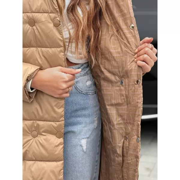  Ženska jakna DSTREET TY5480 RJAVA 