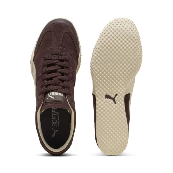  Ženski čevlji PUMA BELLA UT CLASSIC 404620_03 ČOKOLADNO RJAV/ALPSKI SNEG 