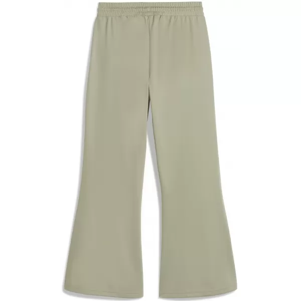 Ženske hlače PUMA WARDROBE ESS FLARED PANTS 632045-82 LUKS VOJSKA 