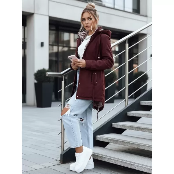  Ženska jakna DSTREET TY5349 BORDO 