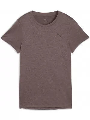 Ženska majica s kratkimi rokavi PUMA W TAD ESSENTIAL HEATHER TEE 525891-88 ROZIN HEATHER