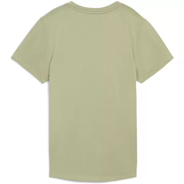 Ženska majica s kratkimi rokavi PUMA W TAD ESSENTIAL CREW TEE 527177-82 LUKS VOJSKA 