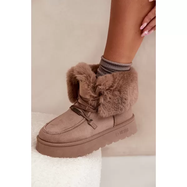  Ženski čevlji BIG STAR SS274114 BEIGE Big Star Shoes 