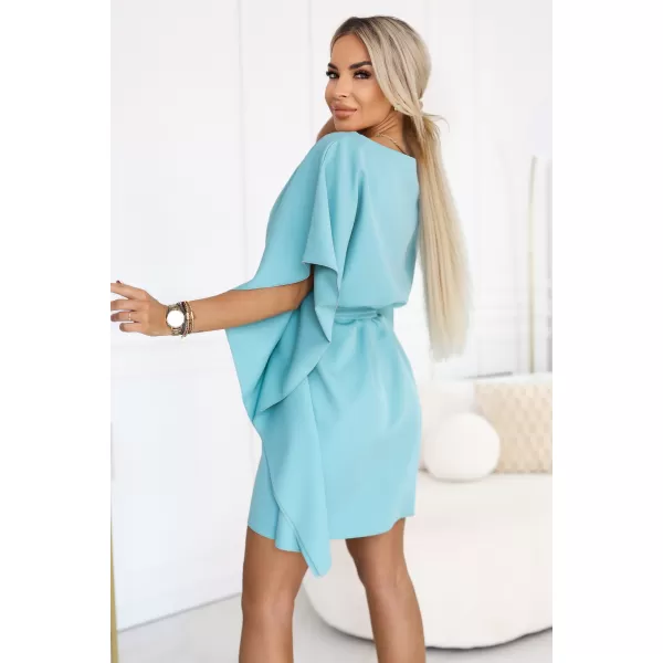  Obleka NUMOCO 287-40 PASTELNO TURKIZNA 