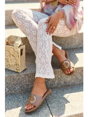 Ženske japonke S.BARSKI KV27-052 TAUPE