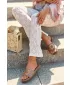 Ženske japonke S.BARSKI KV27-052 TAUPE