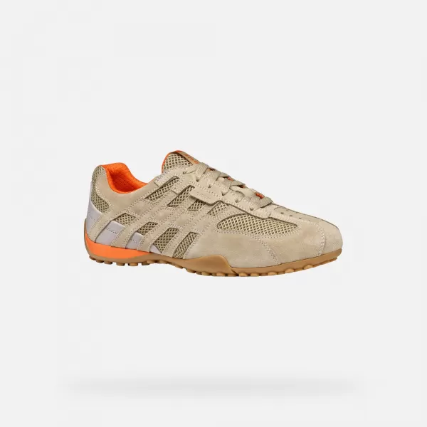  Moške superge GEOX SNAKE ORIGINAL G002963 BEŽ 