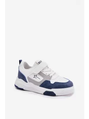 Otroški čevlji BIG STAR RR374052 WHITE/BLUE Big Star Shoes