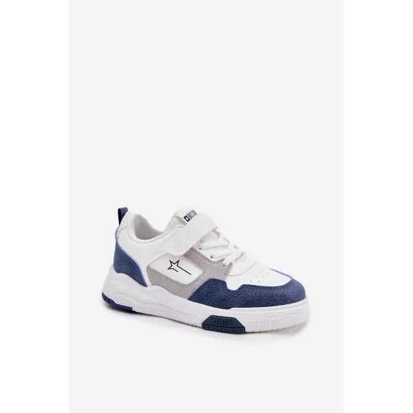  Otroški čevlji BIG STAR RR374052 WHITE/BLUE Big Star Shoes 