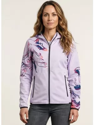 Ženska vrhunska softshell jakna ALTISPORT VOJ/ALW064JACK01 LILA
