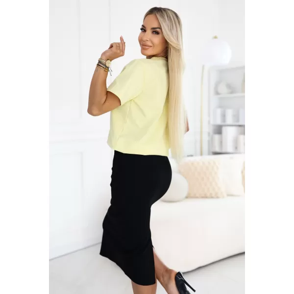  Ženska bluza NUMOCO 665-1 MASLENO RUMENO 