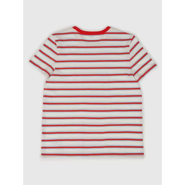 Ženska majica s kratkimi rokavi GAP CLASSIC LOGO TEE 781803-00 AMERICANA 