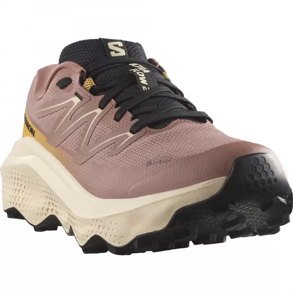  Ženski čevlji SALOMON ULTRA FLOW 2 GTX W L47884500 BURLWOOD/NEŽNA BRESKEV/TOPLA MARELICA 