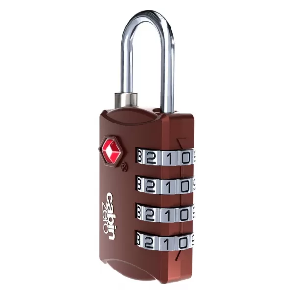  Zaklepanje CABINZERO TSA Travel Lock RDEČA SANGRIJA 