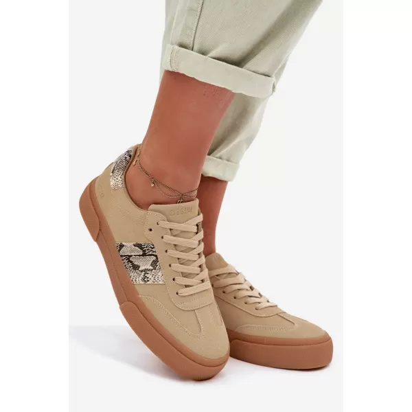  Ženske superge BIG STAR TT274298 BEIGE Big Star Shoes 