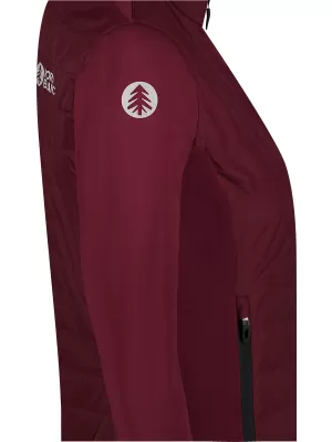 Ženska športna jakna NORDBLANC HINTER NBWJL8361 BORDO