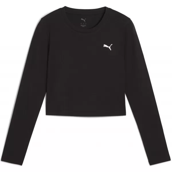  Ženska majica s kratkimi rokavi PUMA WARDROBE ESS BABY TEE 629761-01 ČRNA PUMA 