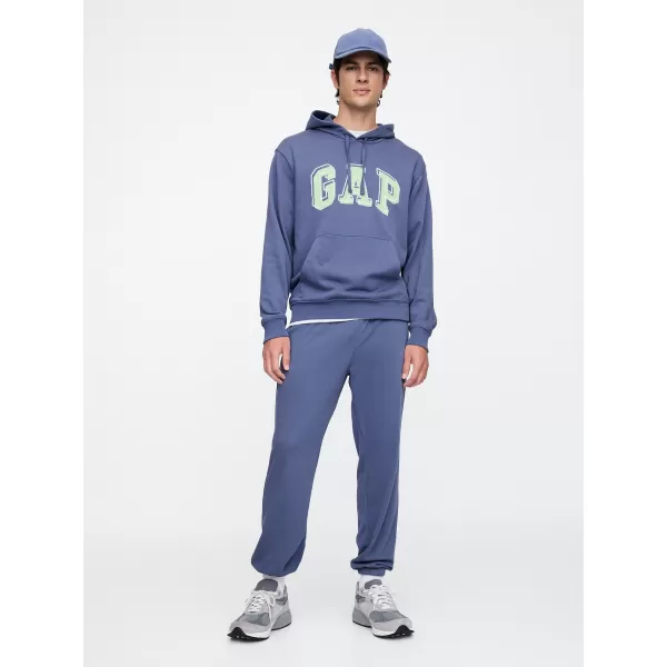  Moški pulover GAP HERITAGE LOGO PULLOVER HOODIE 868460-06 TIHA MODRA 