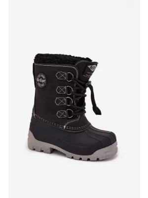 Otroški zimski čevlji LEE COOPER LCJ-25-44-3943K ČRNA