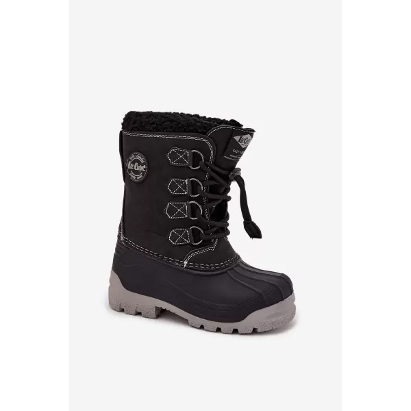  Otroški zimski čevlji LEE COOPER LCJ-25-44-3943K ČRNA 