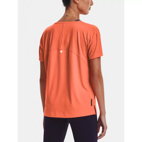  Ženska majica s kratkimi rokavi UNDER ARMOUR UA RUSH ENERGY SS ORANŽNA 