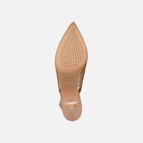  Ženske črpalke GEOX KLEOPY G013173 SVETLO RJAVA 
