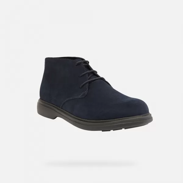  Moški gležnarji GEOX OTTAVIO G006455 TEMNO MODRA 