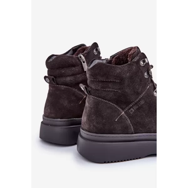  Moški čevlji BIG STAR OO174189 BROWN/BEIGE Big Star Shoes 