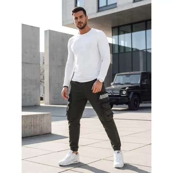  Moške hlače DSTREET UX4160 ZELENA 
