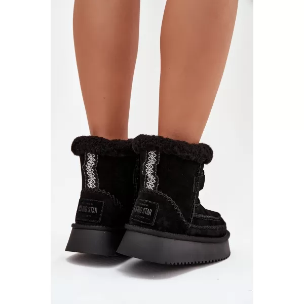  Ženski čevlji BIG STAR SS274372 BLACK Big Star Shoes 