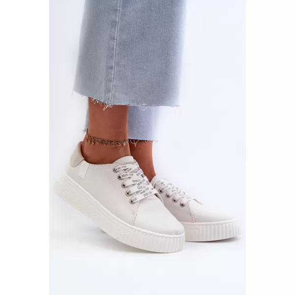  Ženske superge BIG STAR NN276001 WHITE Big Star Shoes 