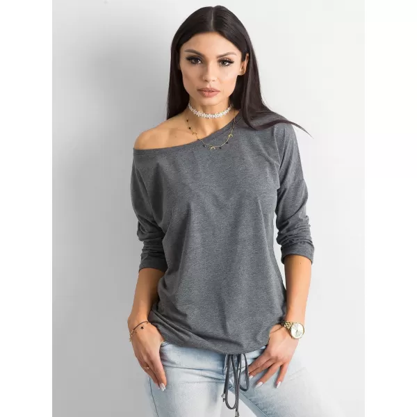  Ženska bluza BASIC FEEL GOOD RV-BZ-4691.36P TEMNO SIVA 