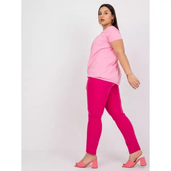  Ženska majica s kratkimi rokavi BASIC FEEL GOOD RV-TS-6320.85P ROZA 