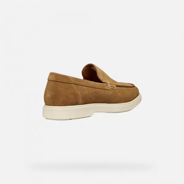  Moški mokasini GEOX SPHERICA EC17 G014396 RJAVA 