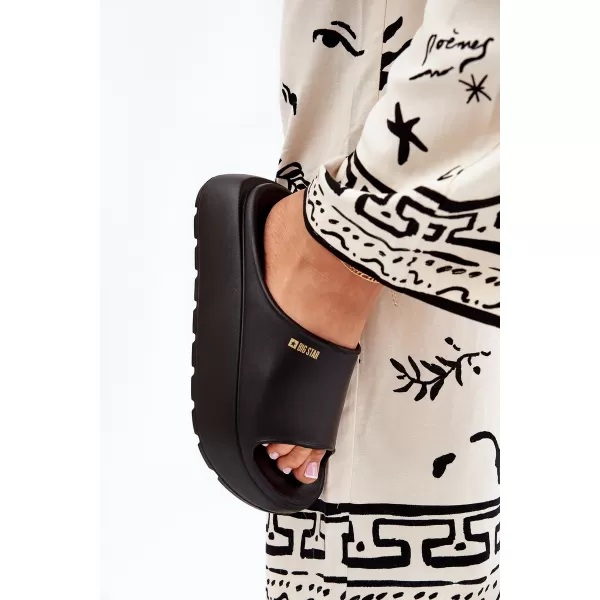  Ženski natikači BIG STAR RR274A567 BLACK Big Star Shoes 