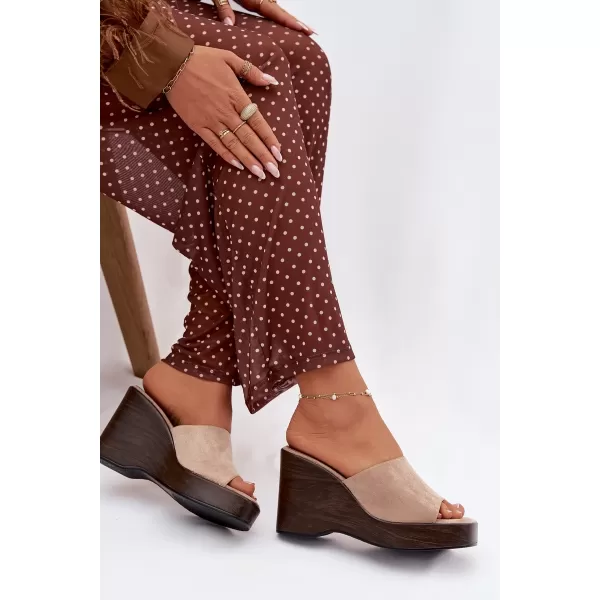  Ženski copati BOTO RAVELIA 41346 KAKI 