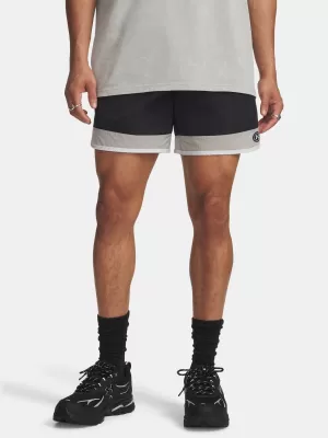 Moške kratke hlače UNDER ARMOUR UA ICON WOVEN TRACK SHORTS 6009350-001 ČRNA