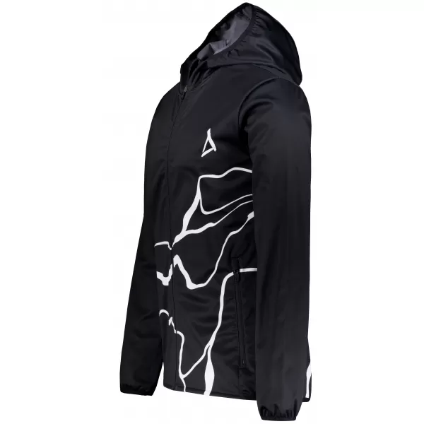  Moška vrhunska softshell jakna ALTISPORT VOJ/ALM073JACK01 ČRNA 