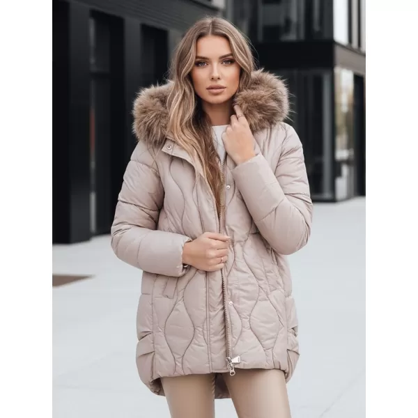  Ženska jakna DSTREET TY5494 BEŽ 