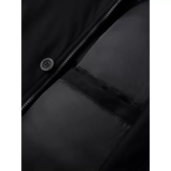  Moška parka OMBRE OM-JAPJ-0287 ČRNA 