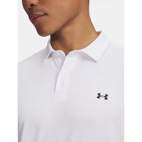  Moška majica s kratkimi rokavi UNDER ARMOUR T2G PIQUE POLO 6012303-100 BELA 