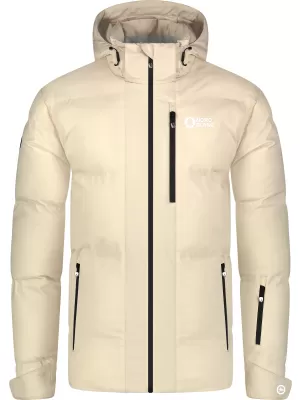 Moška zimska jakna NORDBLANC HOLLOW NBWJM8055 BEŽ