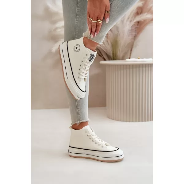  Ženske superge BIG STAR OO274061 WHITE Big Star Shoes 