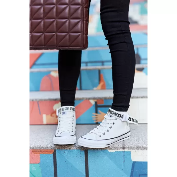  Ženske superge BIG STAR GG274027 WHITE Big Star Shoes 