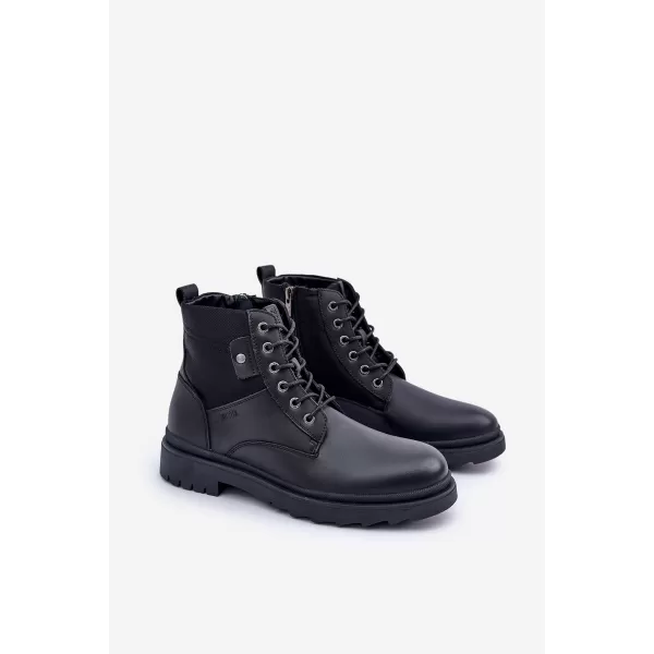  Moški čevlji BIG STAR OO174166 BLACK Big Star Shoes 