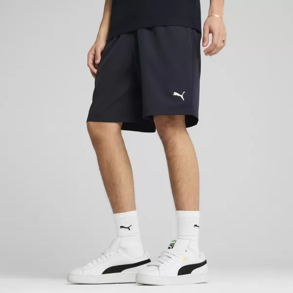  Moške kratke hlače PUMA ESS WOVEN SHORTS 682604_16 NOVA MORNARICA 