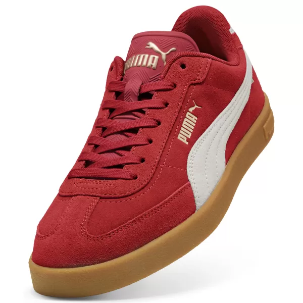  Škornji PUMA CLUB II ERA SUEDE 400717-08 FORATRED/P.WHITE/ FORATRED/P.WHITE/PUMA GOLD 