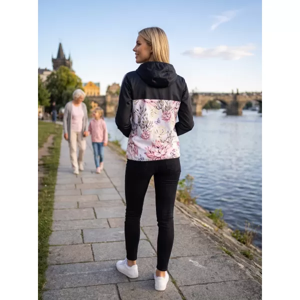  Ženska vrhunska softshell jakna ALTISPORT VOJ/ALW008JACK01 ČRNA 