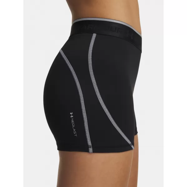  Ženske kratke hlače UNDER ARMOUR HEATGEAR ELITE SHORTY 6015371-008 ČRNA 